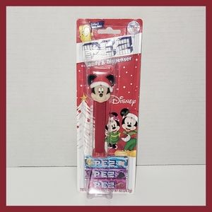 💰💸 NIP Disney Mickey Mouse PEZ Christmas Theme Collection